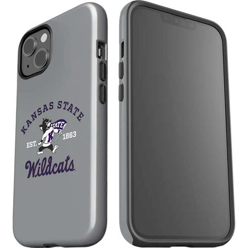 Kansas State University Wildcats Est 1863 iPhone 15 Impact Case